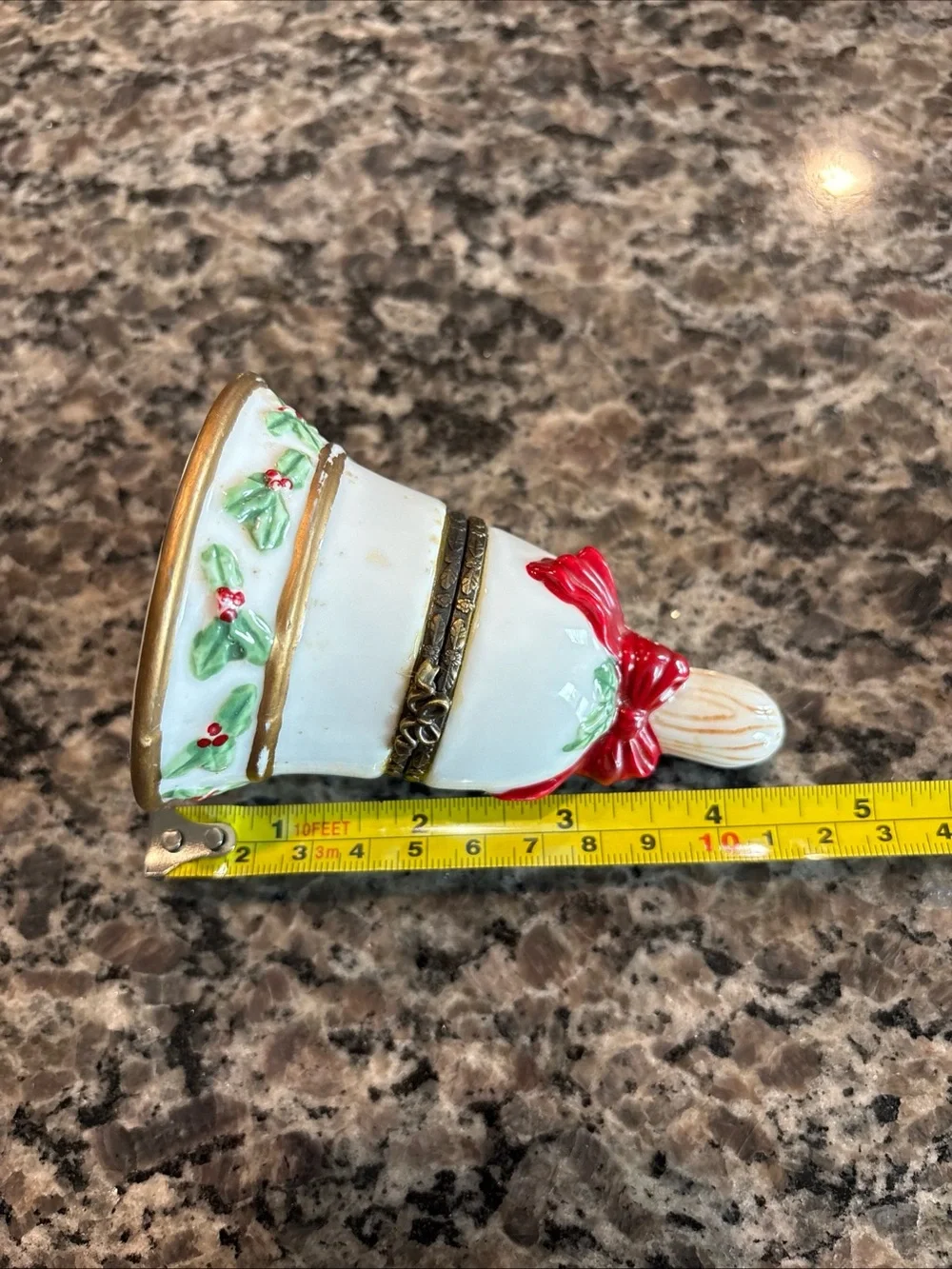 My Hinged Box Collection by HERCO Vintage Christmas Bell